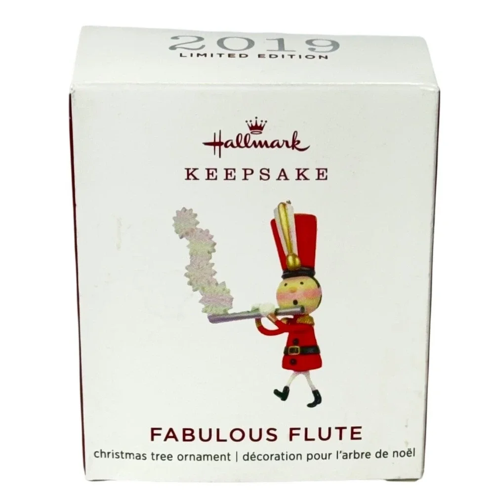 MINIATURE Hallmark Keepsake Ornament Fabulous Flute Limited Edition  2019 New‎